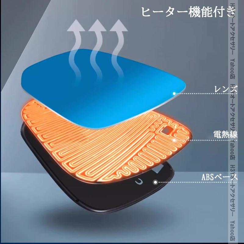 ホンダ N-BOX JF5 JF6 広角シーケンシャル発光LED 防眩ミラー ブルー