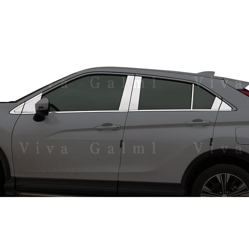 エクリプス クロス カスタム パーツ 三菱 用品 Eclipse Cross ウィンドウガーニッシュ ピラーガーニッシュ Ml005 Ml005 H3yオートアクセサリー 通販 Yahoo ショッピング