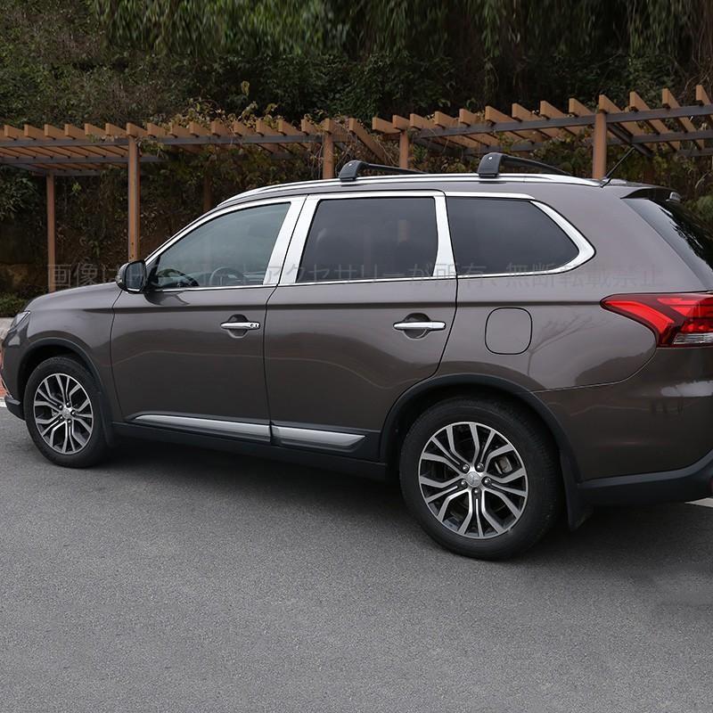 三菱 アウトランダー PHEV カスタム パーツ アクセサリー 用品 ピラー