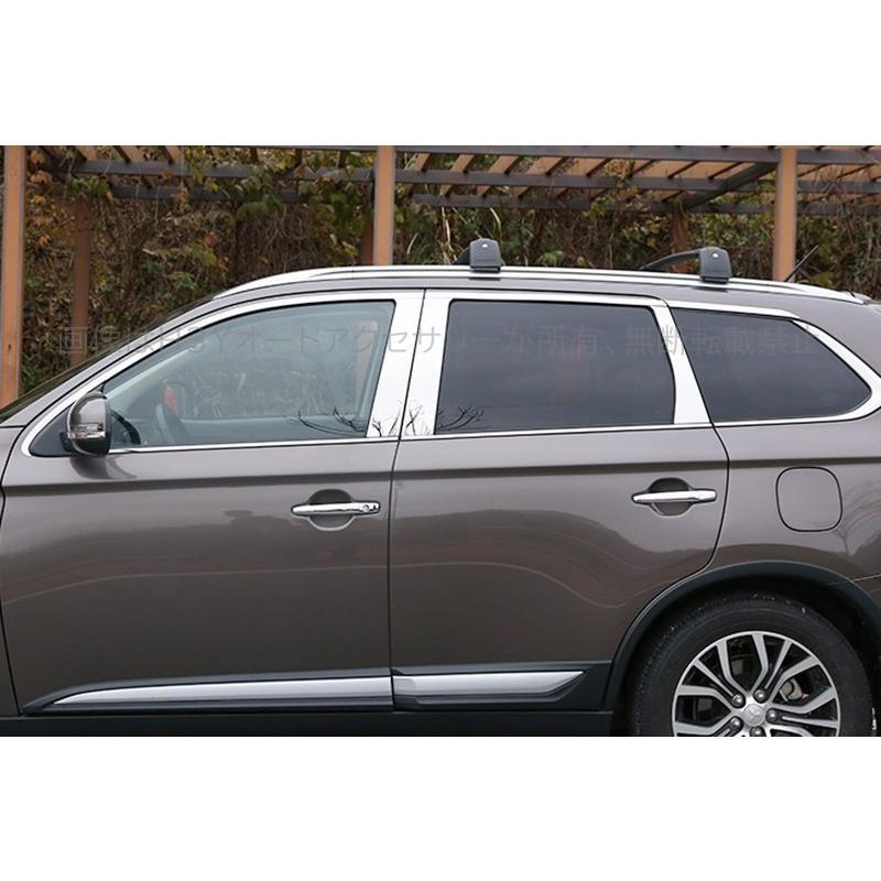 三菱 アウトランダー PHEV カスタム パーツ アクセサリー 用品 ピラー