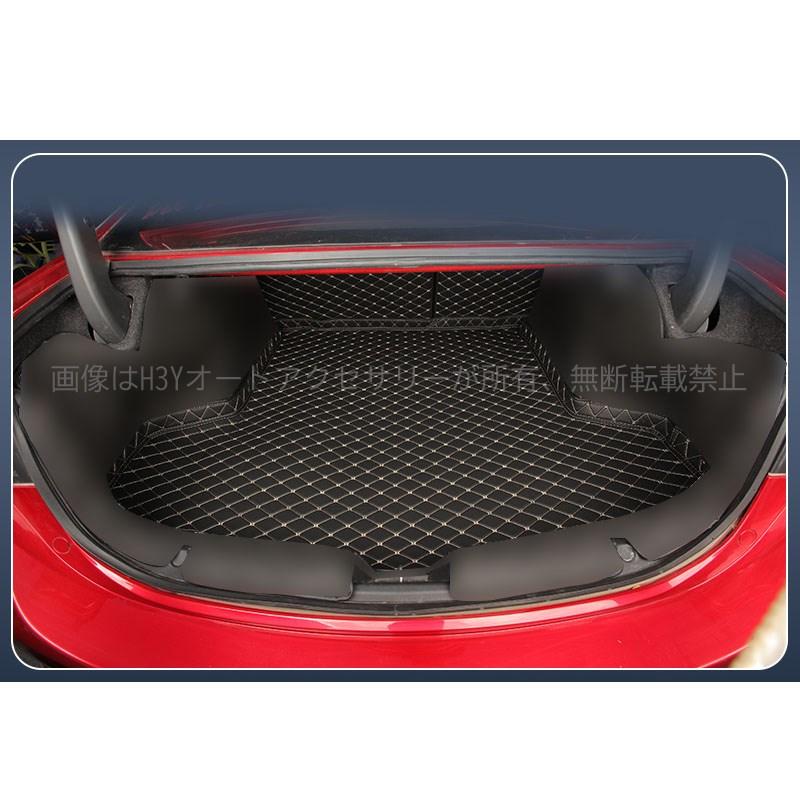 マツダ6 セダン パーツ カスタム ラゲッジマット レザートランクマット