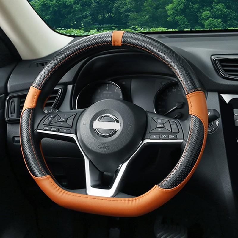 H3YオートアクセサリーH3Y 新型エクストレイル 後期 HNT32 T32 HT32 NT32 ステアリングカバー パーツ アクセサリー