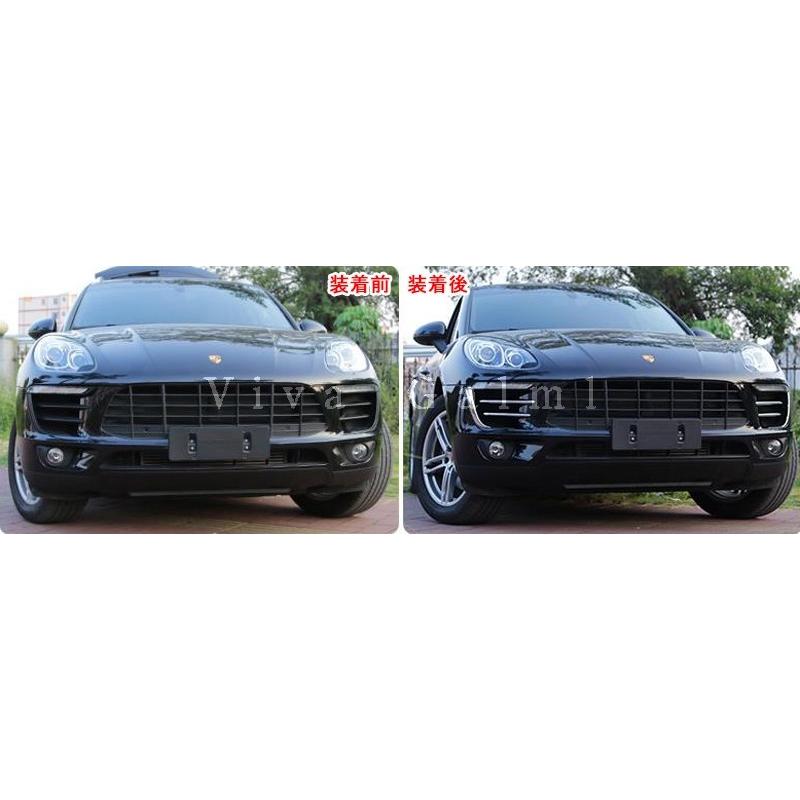 マカン ポルシェ カスタム パーツ アクセサリー Macan 95B 用品 フロントガーニッシュ フロントコーナーガーニッシュ PM005_4
