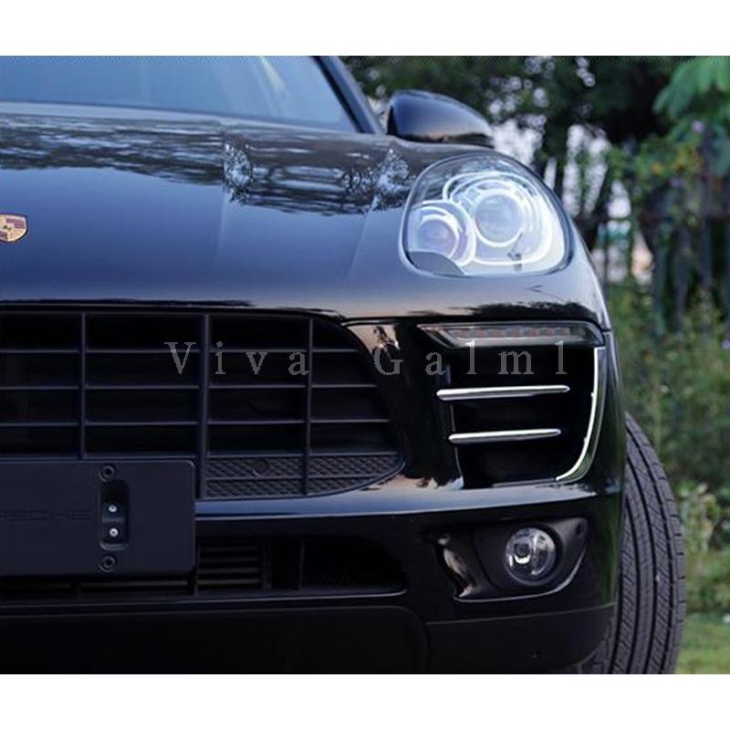 マカン ポルシェ カスタム パーツ アクセサリー Macan 95B 用品 フロントガーニッシュ フロントコーナーガーニッシュ PM005_7