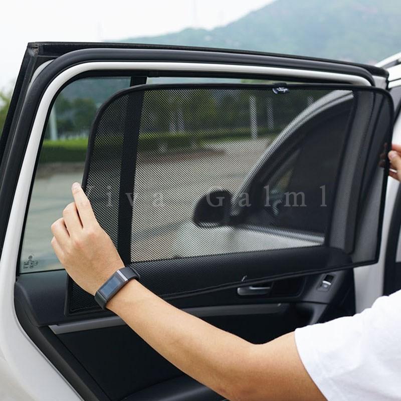 サンシェード 日よけ メッシュカーテン 遮光カーテン 虫よけ カー用品 車載用品 Uvカット 快適 4枚入り おしゃれ Tl057 Tl057 H3yオートアクセサリー 通販 Yahoo ショッピング