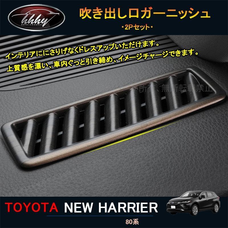 ハリアー ハリアー80系 アクセサリー カスタム パーツ エアコンダクト