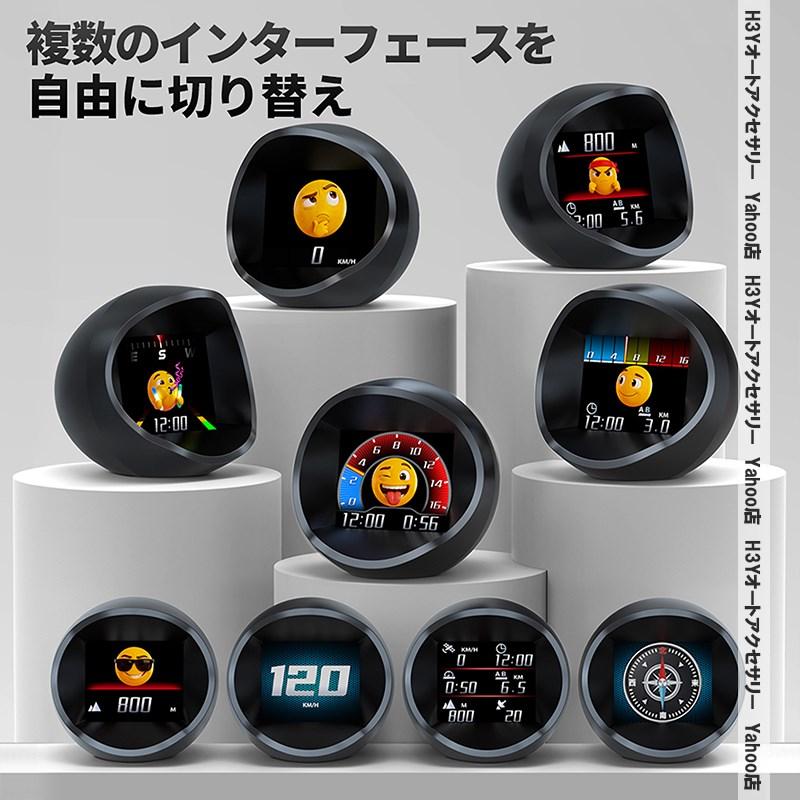 H3Y GPS スピードメーター 2026年新型 車載 デジタルメーター ヘッド