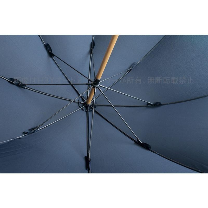 晴雨兼用 高強度 撥水 長傘 8本骨 メンズ カー用品 雨傘 かさ カサ 竹
