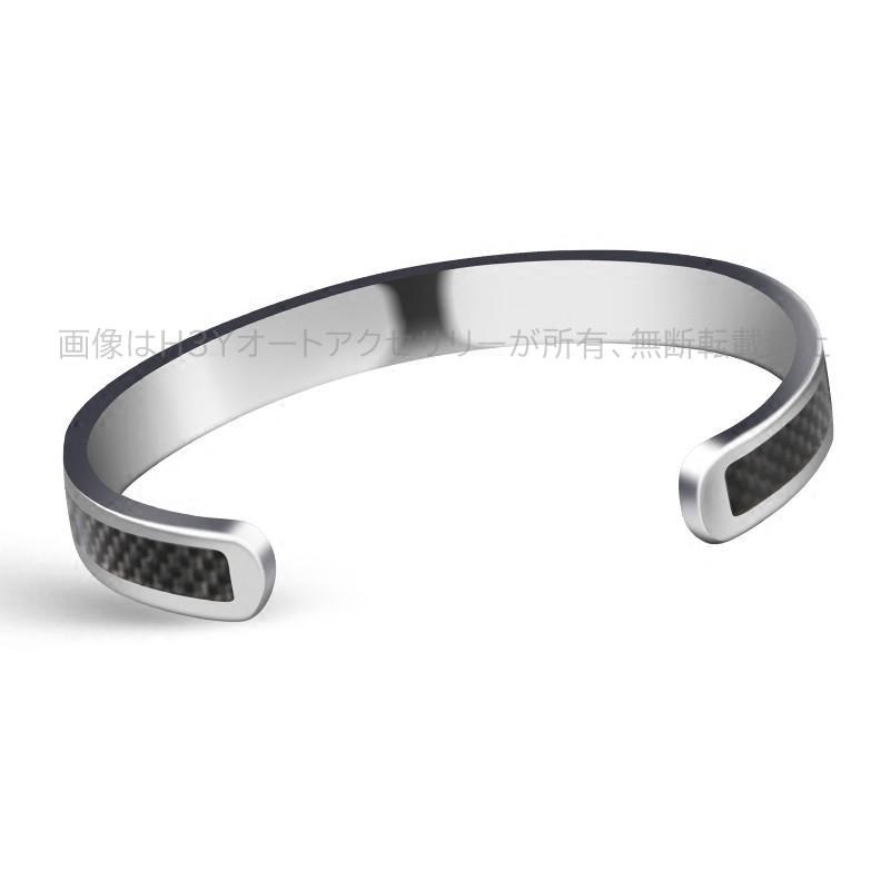 お洒落なバングル リアルカーボンバングル スクロール 魅力 ファッション お洒落 綺麗