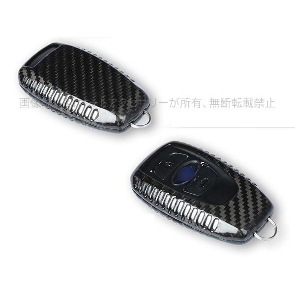 アクセサリー カスタム パーツ 内装 SUBARU スバル 用品 リアルカーボン スマートキホルダー キーカバー キーケース XU001_6