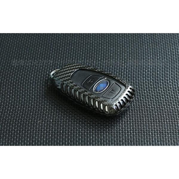アクセサリー カスタム パーツ 内装 SUBARU スバル 用品 リアルカーボン スマートキホルダー キーカバー キーケース XU001_9