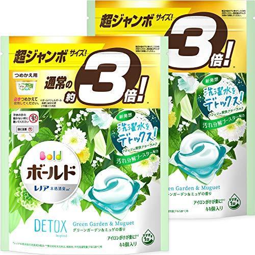 まとめ買い ボールド 洗濯洗剤 ジェルボール 3d グリーンガーデン ミュゲの香り 詰め替え 超ジャンボ 44個入 2個 Pjzukmmzpl その他キッチン 日用品 文具 Centralcampo Com Br