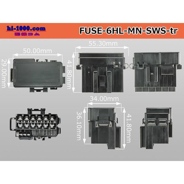 住友電装 ミニヒューズ用 非防水 ヒューズホルダー 8P 黒/FUSE 住友電装 ミニヒューズ用 非防水 ヒューズホルダー 8P 黒/FUSE