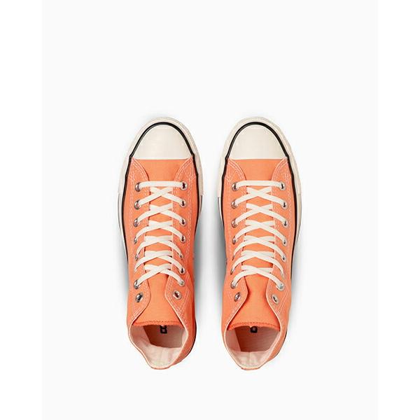 【2023春夏新作】コンバース オールスター バーントカラーズ ハイカット サンセットオレンジ レディース メンズ CONVERSE ALLSTAR BURNTCOLORS HI SUNSETORANGE｜hi-fine｜04