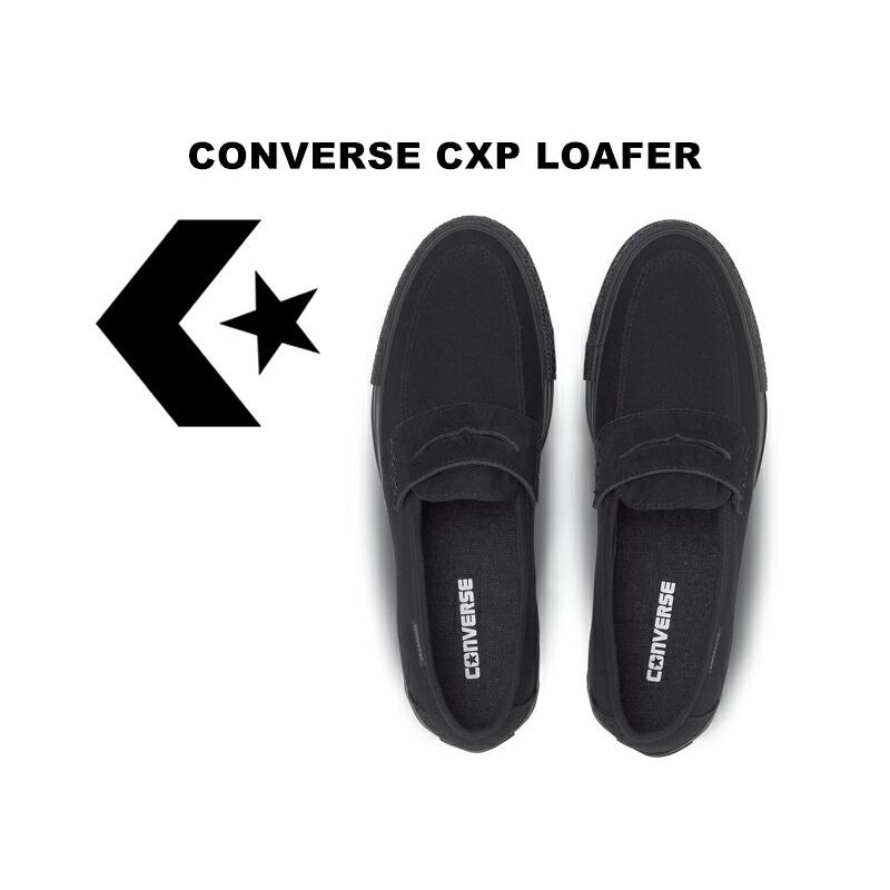 CONVERSE（コンバース） 2026春夏新作 CXP ローファー ブラック