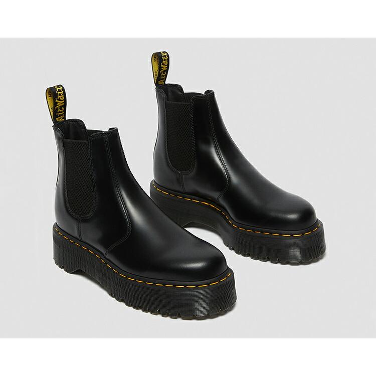 美品　ドクターマーチン　2976 MAX　厚底　23　黒　ブラック　サイドゴア Dr.Martens ドクターマーチン 2976 チェルシーブーツ 厚底