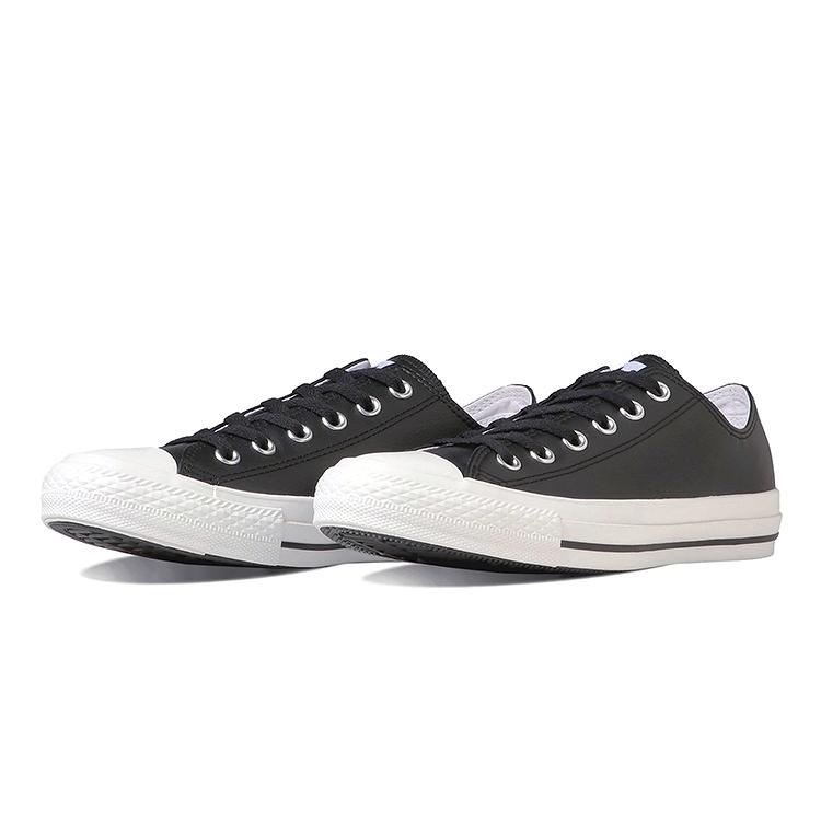 コンバース オールスター シンセティック レザー 黒 ローカット ブラック レディース メンズ スニーカー CONVERSE ALL STAR SL OX BLACK【2023春夏新作】｜hi-fine｜02