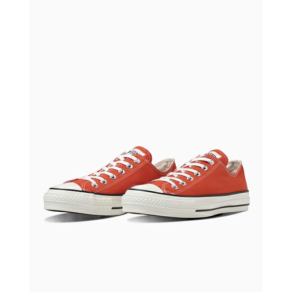 【2023秋冬新作】コンバース オールスター 日本製 ローカット ディープオレンジ 限定カラー スニーカー メイドインジャパン CONVERSE "MADE IN JAPAN"｜hi-fine｜02