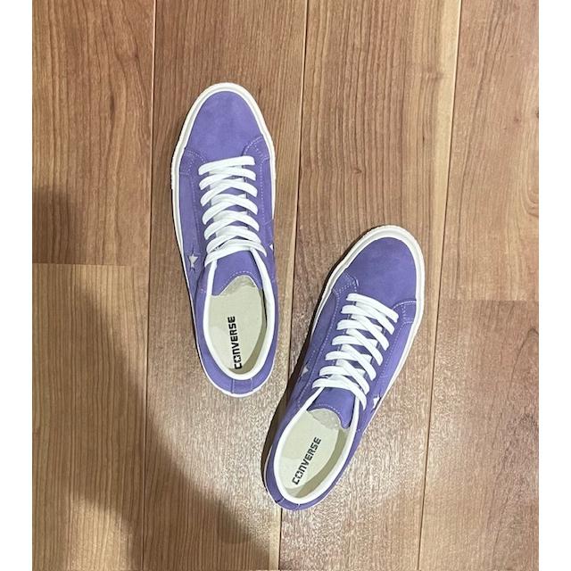 CONVERSE（コンバース） 残り27.0cmのみ ワンスター スエード パープル