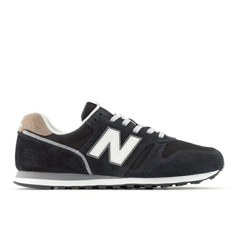 【美品】New Balance 373 ブラック スニーカー 25.5 靴 New Balance ニューバランス スニーカー レディース メンズ 373