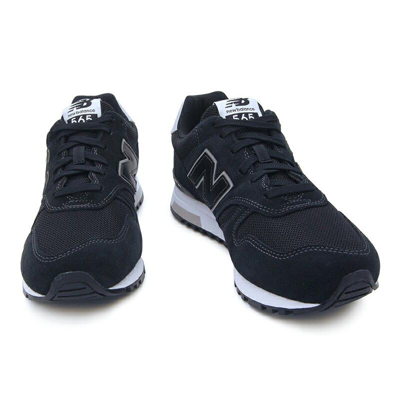 【3/23再入荷】NEW BALANCE ML565 EB1 BLACK ニューバランス 565 ブラック 黒/黒/白 スエード レディース メンズ スニーカー 574/996｜hi-fine｜02