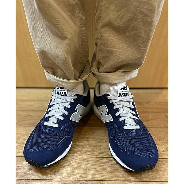 ニューバランス ML565 EN1 ネイビー/シルバー レディース メンズ スニーカー 紺銀 NEW BALANCE  ML565 EN1 NAVY 996/574【国内正規品】｜hi-fine｜02