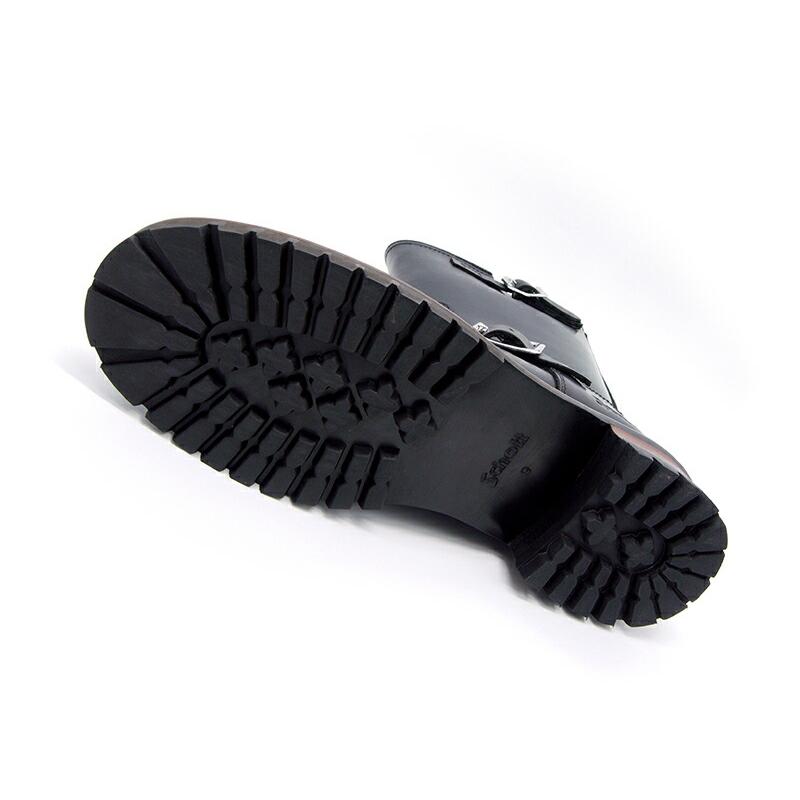 Schott ENGINEERE BOOTS S28001 ショット エンジニアブーツ ロング ブラック 黒 本革 防水加工 メンズ ワークブーツ ウォータープルーフ レザー 革ジャンの画像