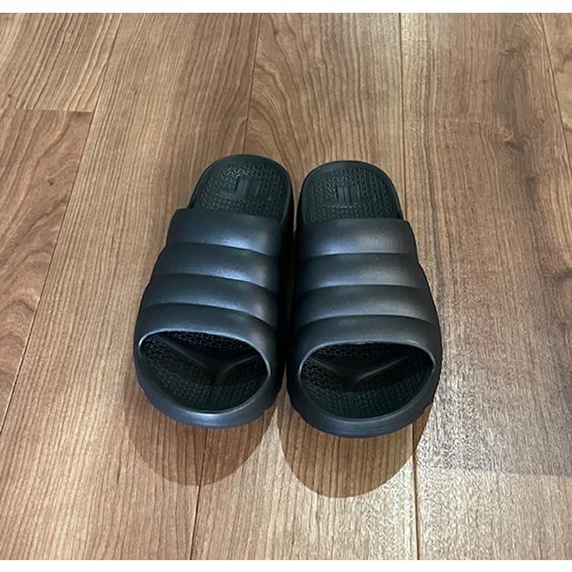 TELIC（テリック） 極厚底 Wクラウド ブラック 黒 リカバリーサンダル