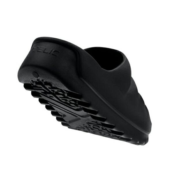 TELIC（テリック） 極厚底 Wクラウド ブラック 黒 リカバリーサンダル