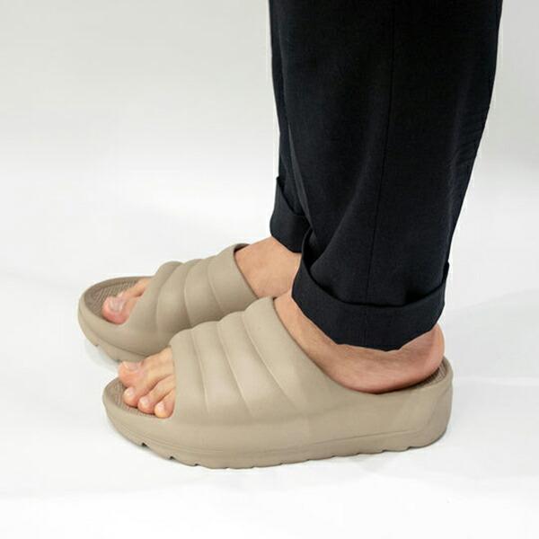 TELIC（テリック） 極厚底 Wクラウド コルクブラウン ベージュ