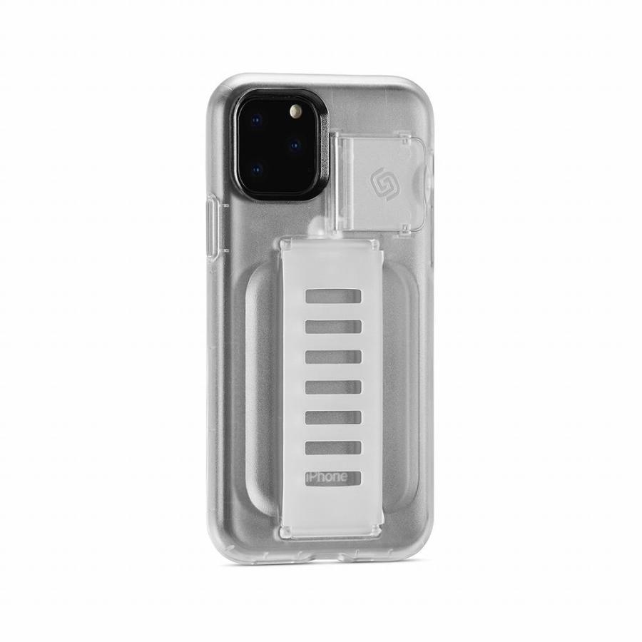 Grip2u iPhone 11 Pro / BOOST Kickstand - Charcoal/Clear/Ice｜hi-five｜07