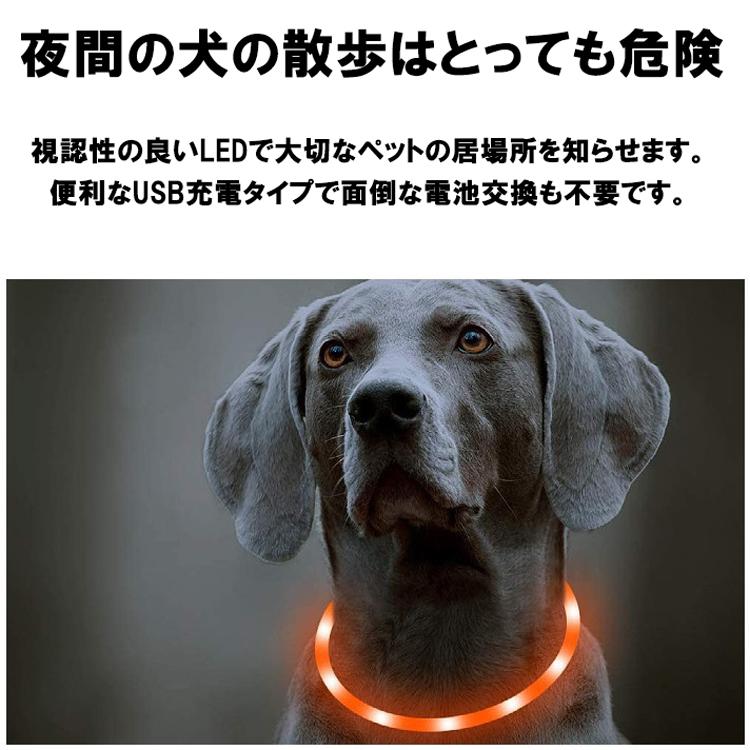 セイフティLEDリング ハイハイ 散歩 夜 光る LED リング 首輪 犬 セイフティLEDリング ハイハイ 散歩 夜 光る LED リング 首輪 犬
