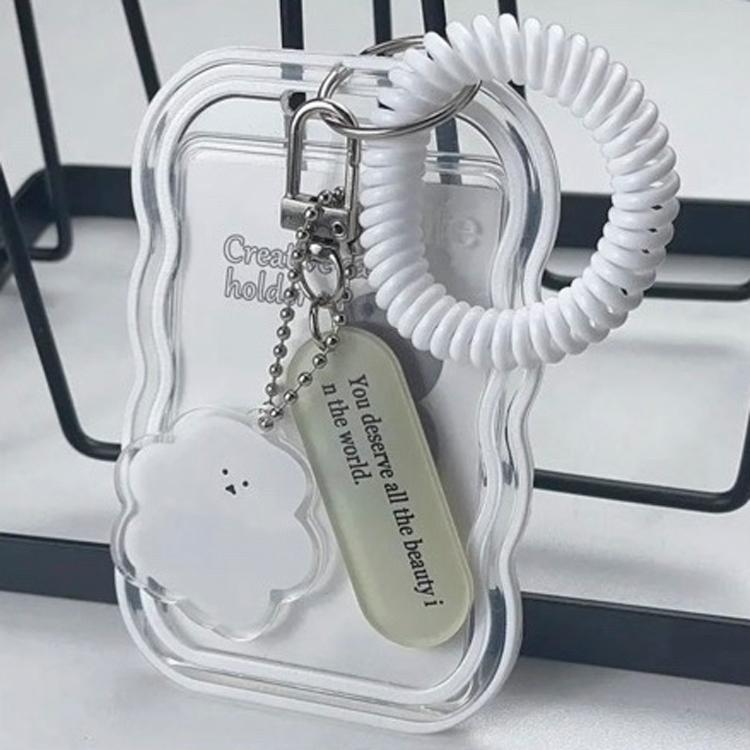 雲形パスケース カードケース ICカード 定期入れ カードキー ケース