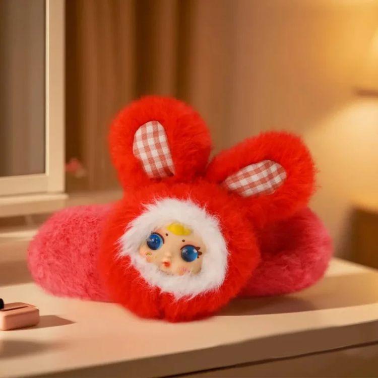 MilkCandy アニマルクリップマスコット 2個セット ヘアピン ぬいぐるみ