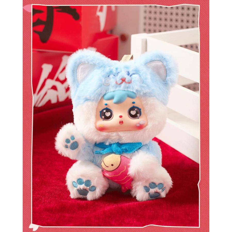 Samuel 招きねこマスコット 1個 ぬいぐるみキーホルダー マスコット