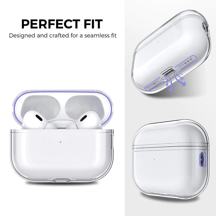 Airpods pro2 ケース 超薄 TPU ハイハイ イヤホンケース 第1世代 第2