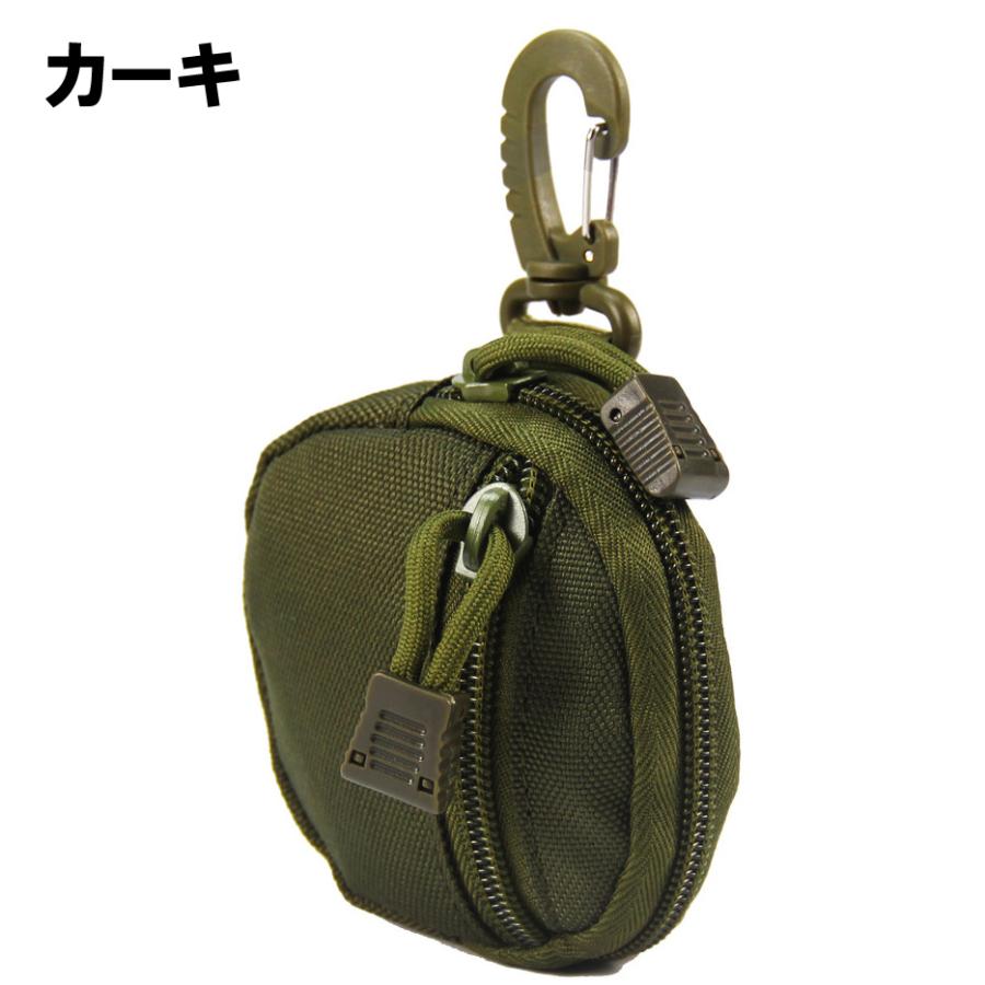 ミニポーチ Hi Hike ハイハイ 小物入れ カラビナ イヤホン ショルダー