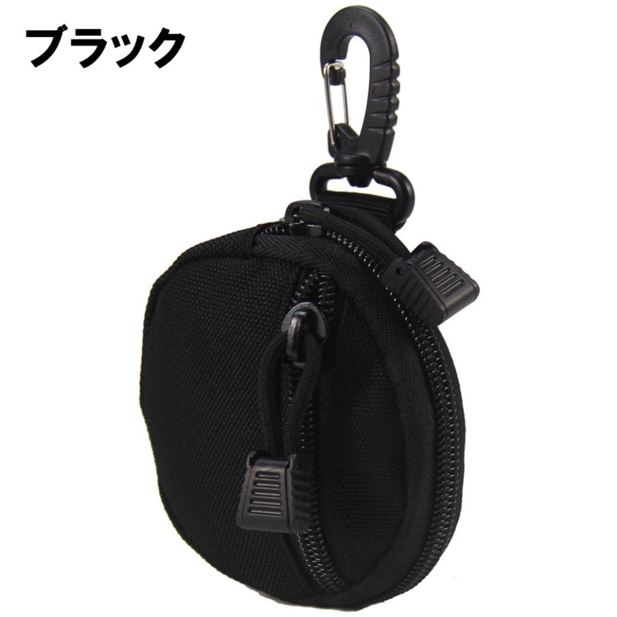 ミニポーチ Hi Hike ハイハイ 小物入れ カラビナ イヤホン ショルダー