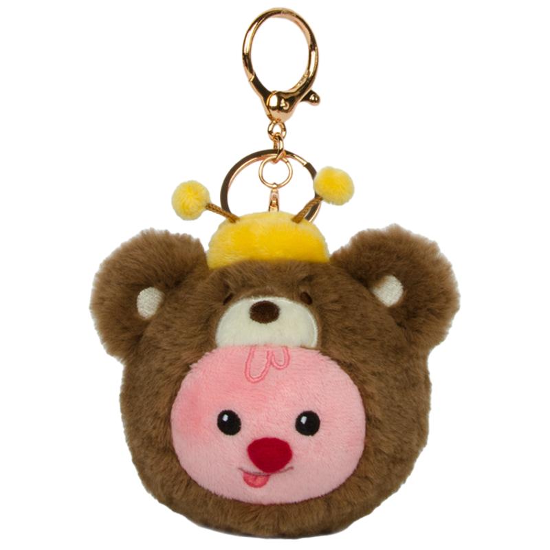 ルーピー マスコット フェイス 10cm キーホルダー ザンマン