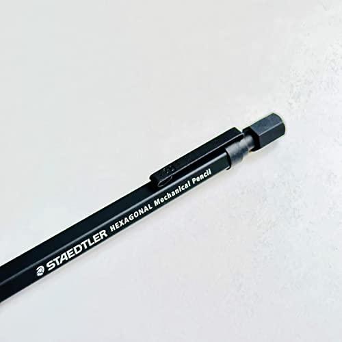 ステッドラー(STAEDTLER) ヘキサゴナル シャープペンシル 0.5mm【クリーンブラック】 925 77-05B｜hi-ka-ri-store｜02