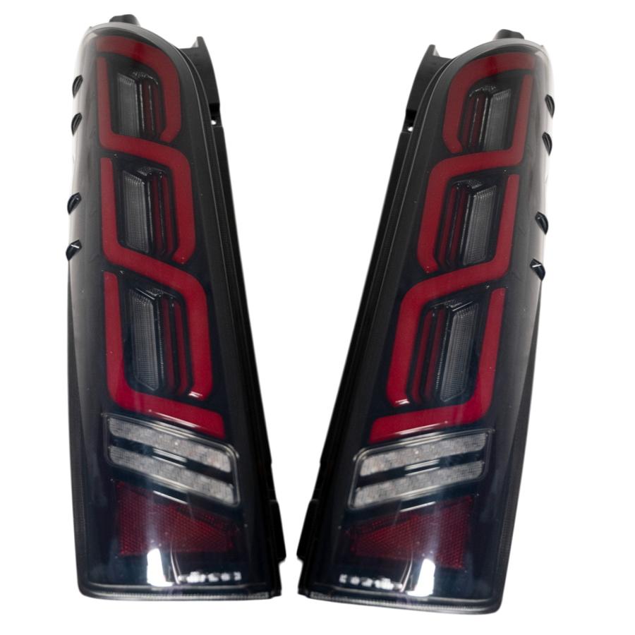 BKM iiP Attirantシリーズ 200ハイエース用LEDテールランプ Type2 Eマーク取得 車検対応の画像