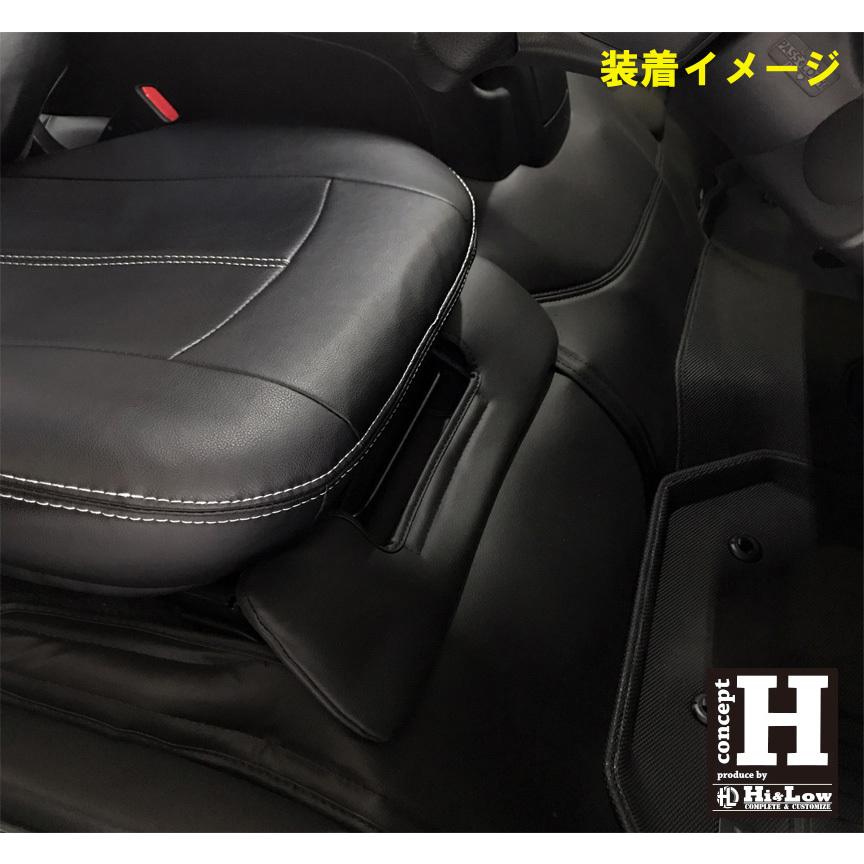 200系ハイエース4型後期　標準ボディデッキカバーフロントリアセット 分割式 200系ハイエース4型後期標準ボディデッキカバーフロントリア