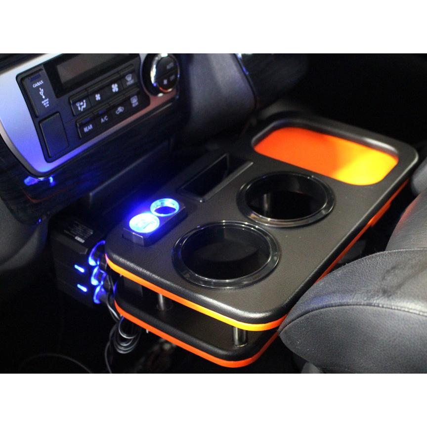 Hi&Low H&L 200系ハイエース レジアスエース用フロントセンターコンソールドリンクホルダー | ハイエース | 02