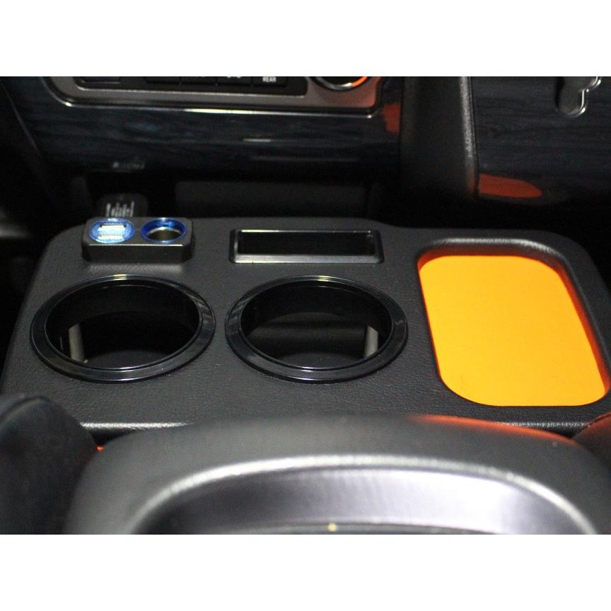 Hi&Low H&L 200系ハイエース レジアスエース用フロントセンターコンソールドリンクホルダー | ハイエース | 03