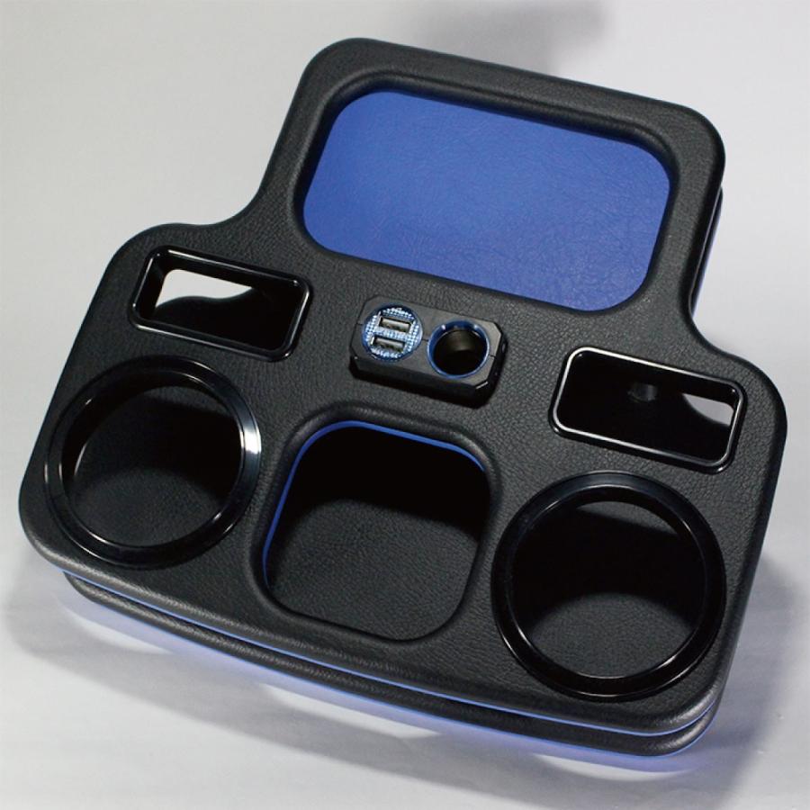 Hi&Low H&L 200系ハイエース レジアスエース用リアセンターコンソールドリンクホルダー | ハイエース | 15