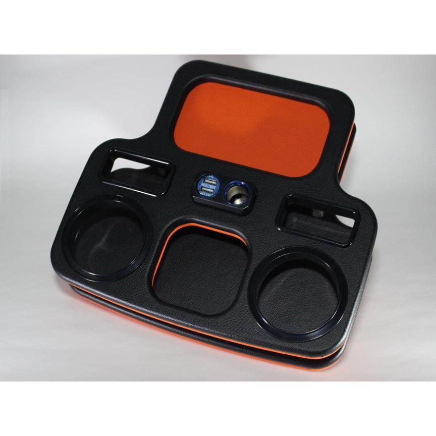 Hi&Low H&L 200系ハイエース レジアスエース用リアセンターコンソールドリンクホルダー | ハイエース | 06