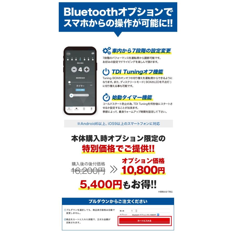 TDIチューニング DA17エブリイワゴン/エブリイバン 64PS CRTD4〓 Petrol Tuning Box ガソリン車用  Bluetoothパッケージ | エブリイワゴン | 06