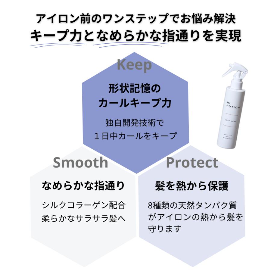 フィルムクリーム＆ロックミスト【お得なエクステケア&スタイリングセット】ハイポーション 補修トリートメント カールキープミスト |  | 09