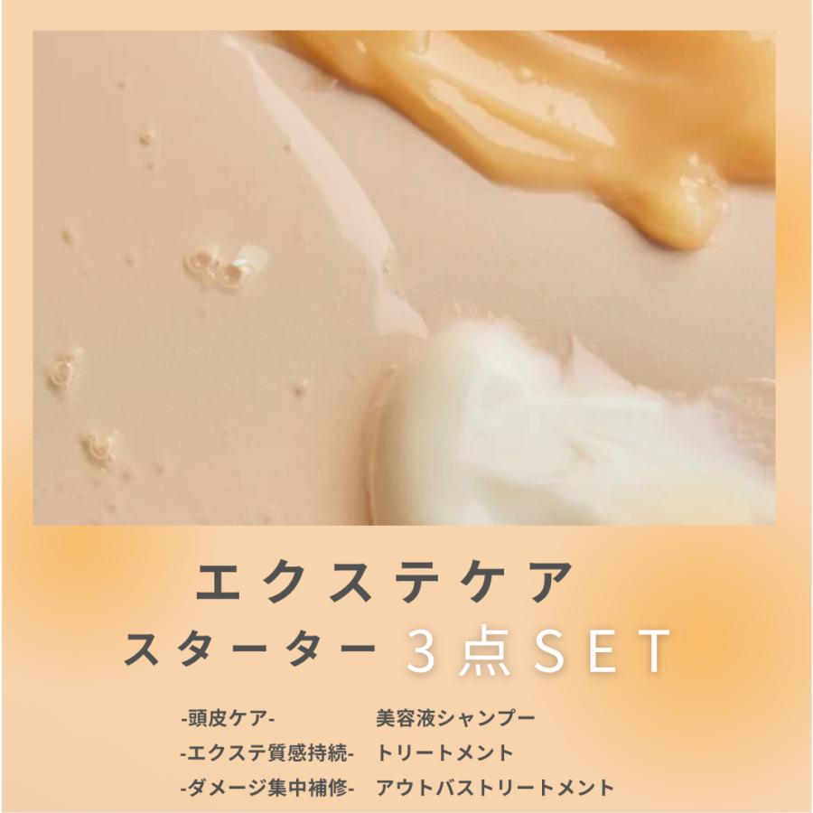 スターター セット【お得な エクステ 専用 ヘアケア 3点セット】ハイ