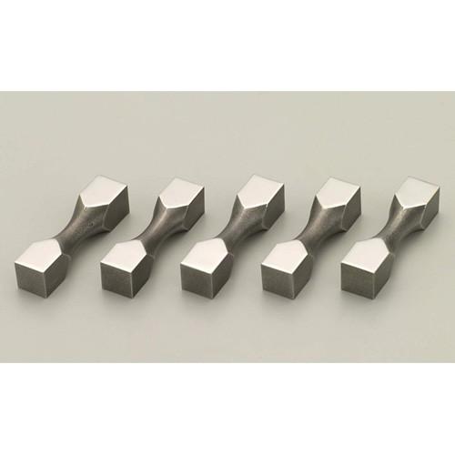 ( 伝統工芸 / 大阪錫器 ) 箸置 / つづみ ピューター 日本製 工芸品
